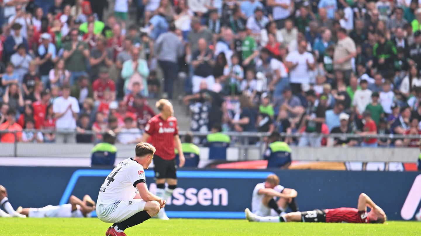 2. Fußball-Bundesliga: "Unfassbar bitter": Hannover verpasst Sprung auf Platz zwei