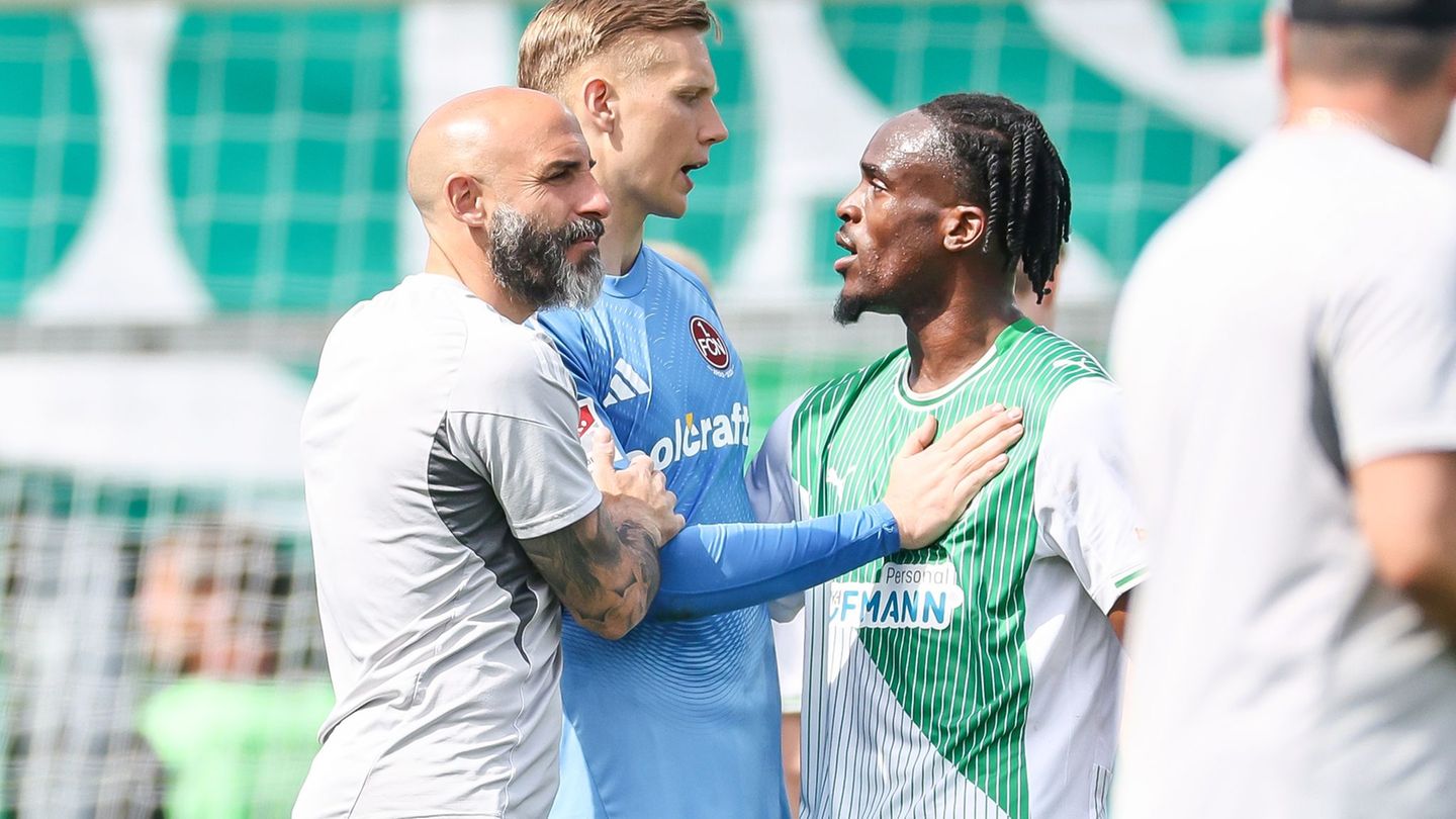 2. Fußball-Bundesliga: 276. Frankenderby ohne Sieger: Fürth und der "Club" hadern