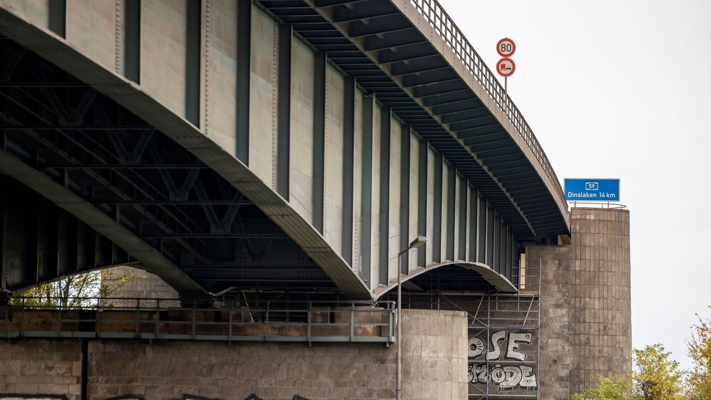 Streit um Großprojekt: Spatenstich für umstrittenen Neubau der A59-Brücke