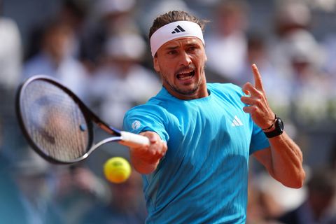 Alexander Zverev verpasst den Titel in Madrid Foto: Manu Fernandez/AP/dpa