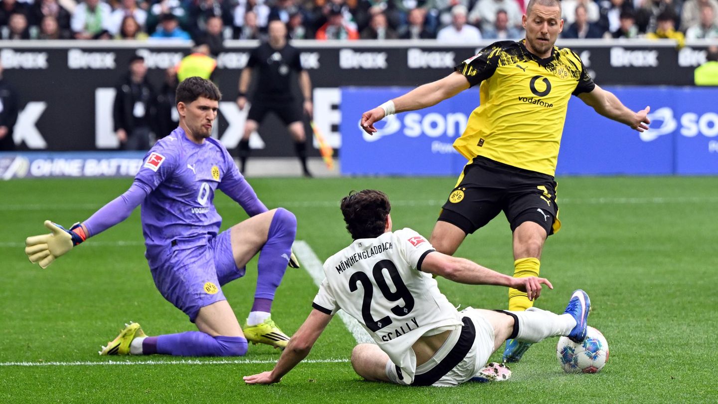 Fußball-Bundesliga: Dank Tabakovic: Gladbach feiert vorzeitigen Klassenverbleib