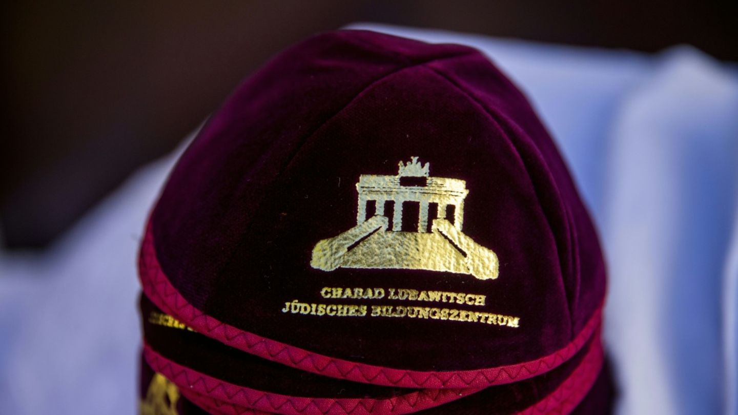 Kippa der Jüdischen Gemeinde Chabad Berlin