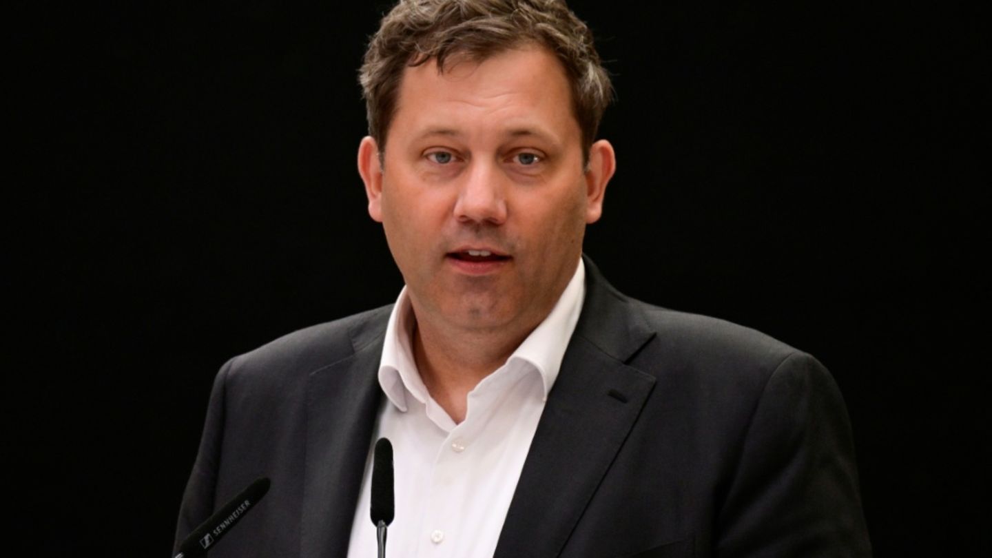 Bundesfinanzminister Lars Klingbeil am Freitag in Bergkamen