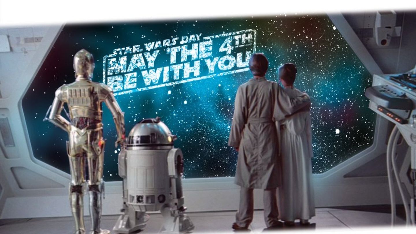 "Star Wars"-Fans rund um den Globus dürfen sich auf den "May the Fourth"-Tag freuen.