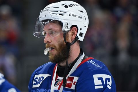 Tom Kühnhackl und den Adlern bleibt die Krönung versagt. Foto: Florian Wiegand/dpa