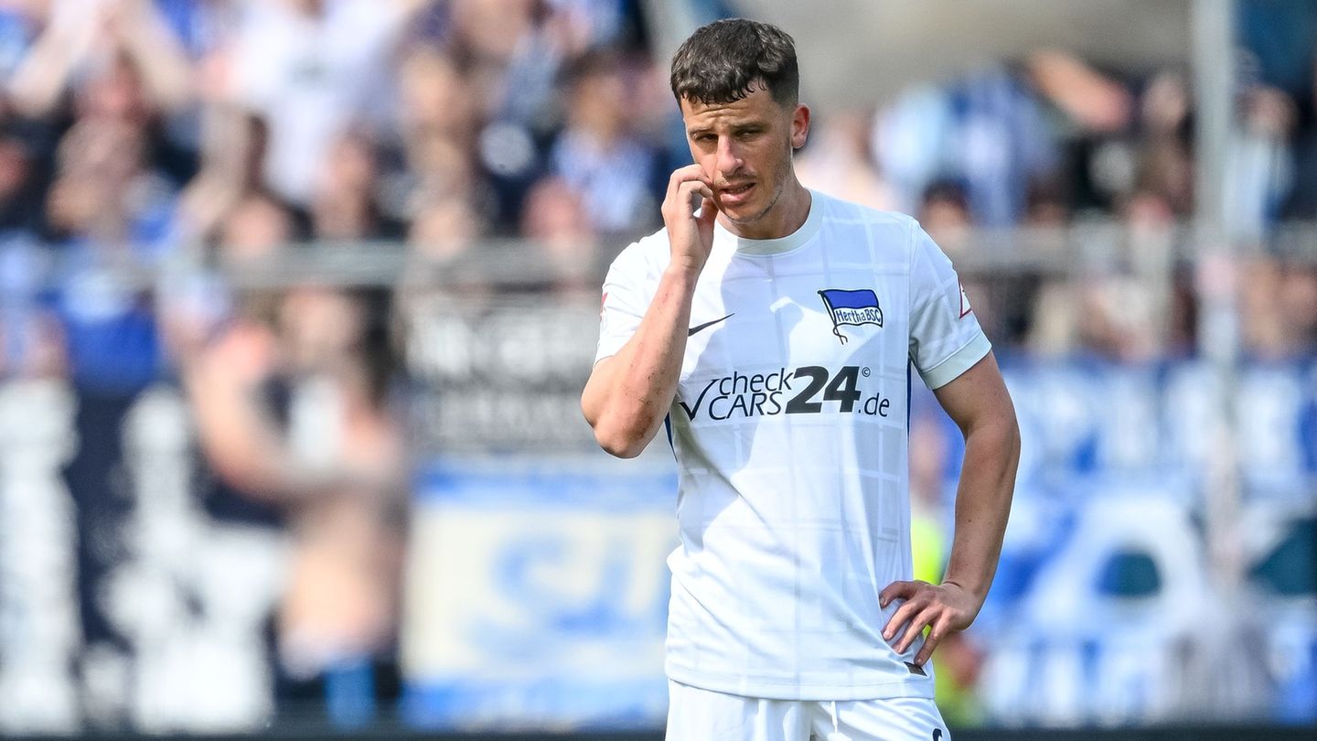 Diego Demme wird Hertha BSC im Sommer verlassen. (Archivbild) Foto: Harry Langer/dpa