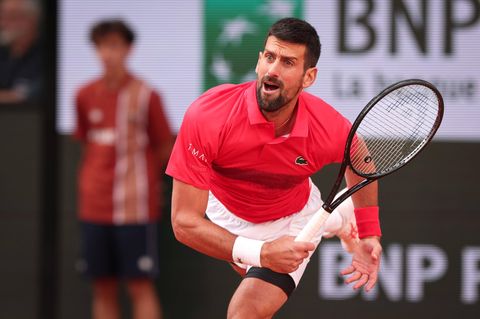 Novak Djokovic bei den French Open