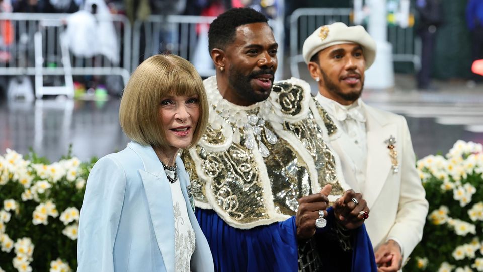 Anna Wintour als Gastgeberin der Met Gala. Dieses Jahr werden die Bezos' neben ihr stehen
