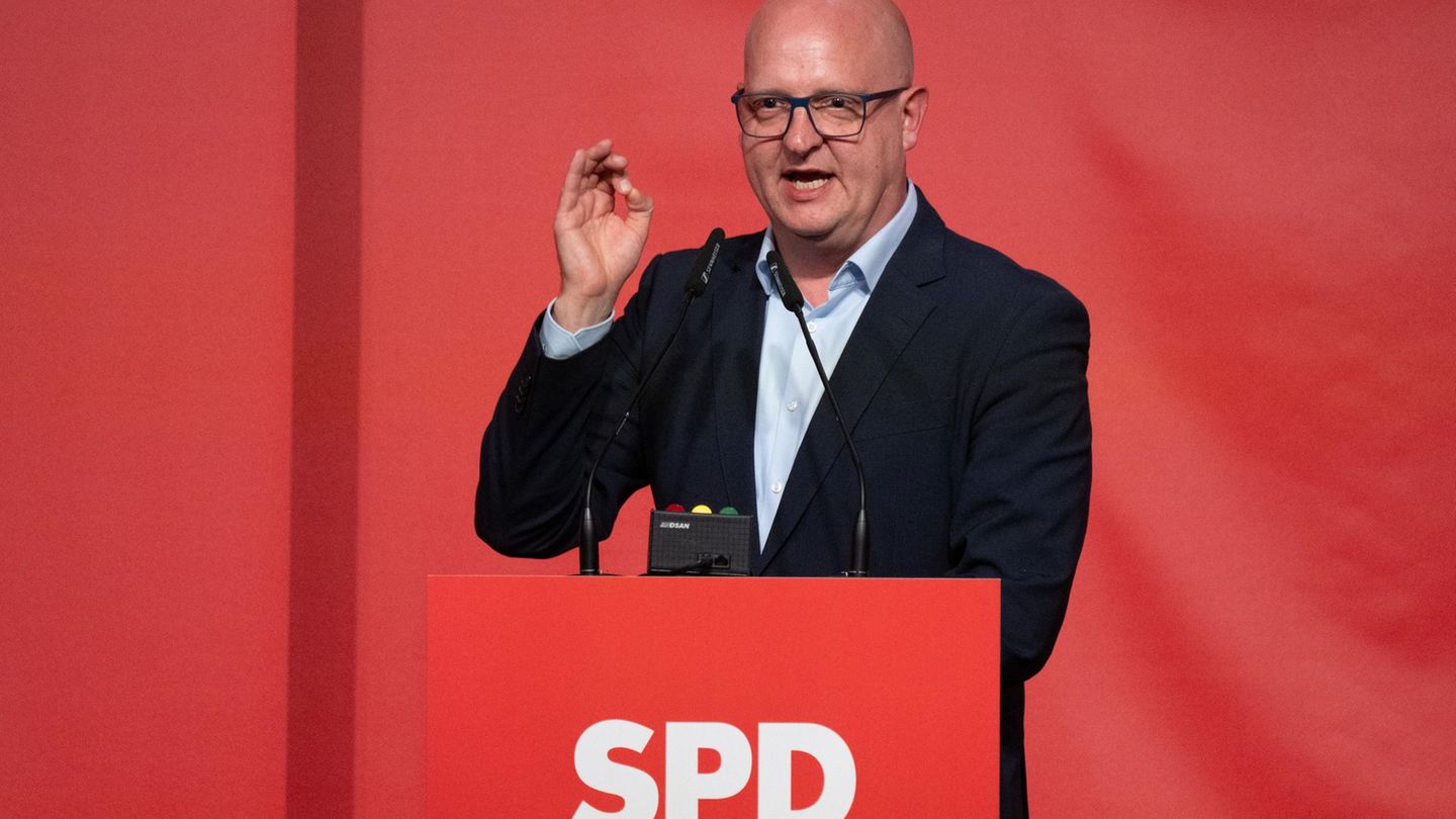 Sachsens SPD-Chef Henning Homann sorgt sich um die Außenwirkung der Koalition mit der CDU auf Bundesebene (Archivbild). Foto: Se