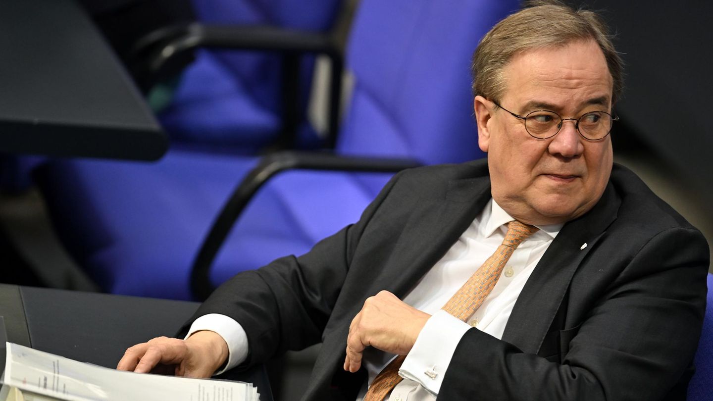 CDU-Politiker Armin Laschet im Deutschen Bundestag (Archivbild)