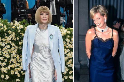Prinzessin Dianas (r.) Auftritt 1996 trieb Anna Wintours Vorhaben für die Met Gala angeblich maßgeblich an.