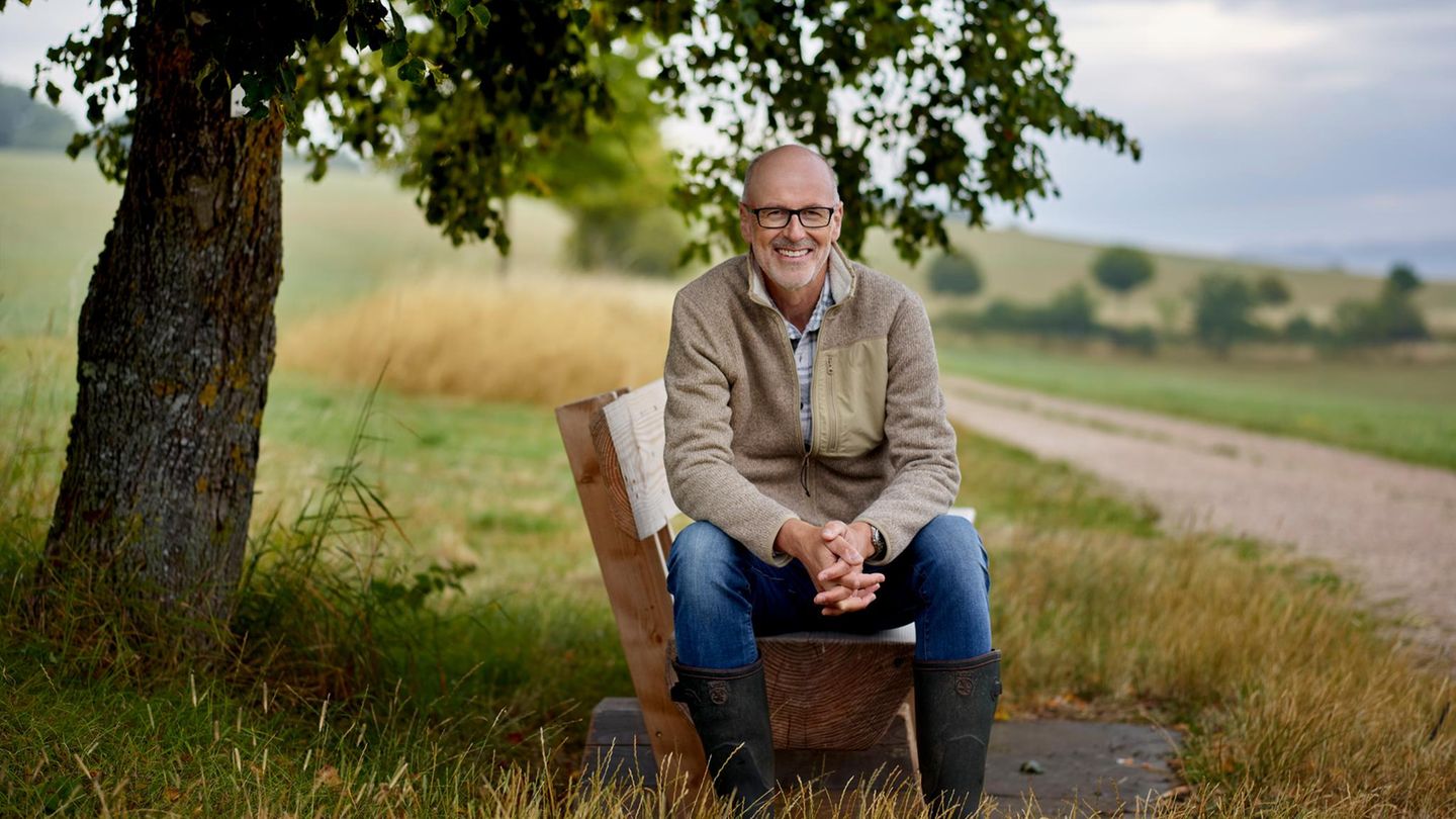 Peter Wohlleben im Wald