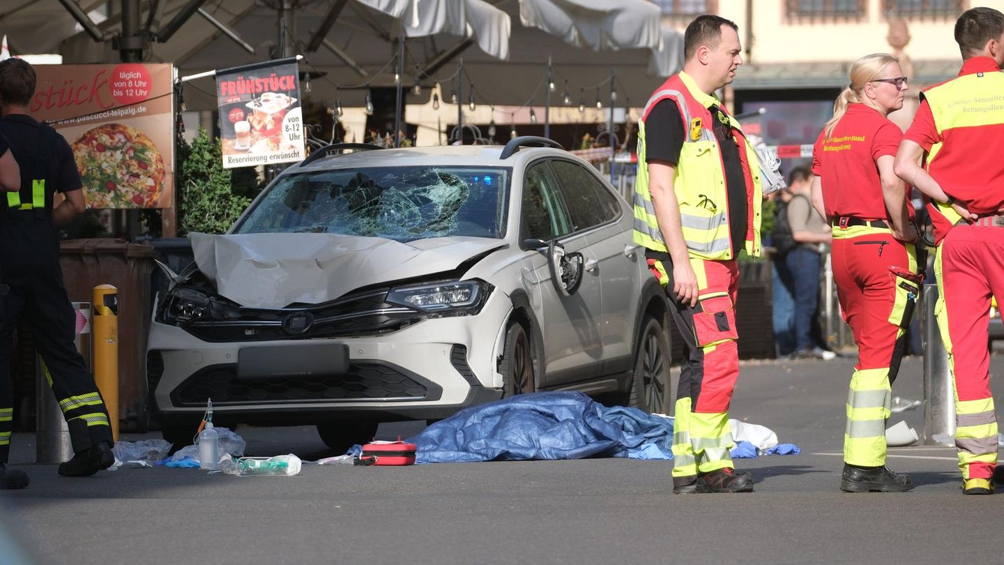Leipzig: Injured and two dead in car incident in Leipzig city center