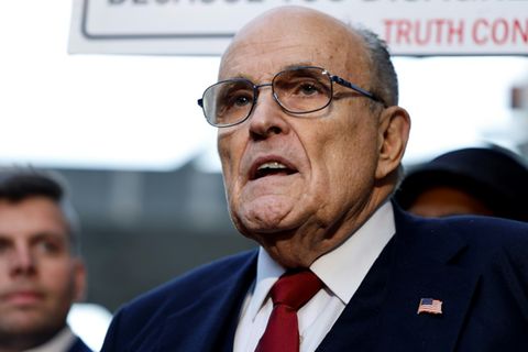 Rudy Giuliani ist ein treuer Unterstützter von Donald Trump