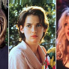 Jennifer Aniston, Winona Ryder und Courtney Love (v.l.) lieferten die Frisur-Inspirationen in den 1990er Jahren.