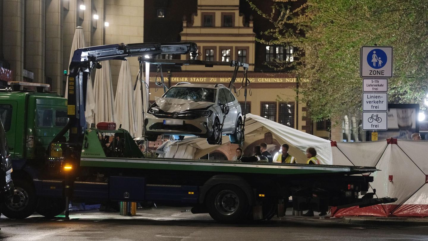 Zwei Tote, viele Verletzte: 33-Jähriger ist der Amokfahrer – was über die Tat von Leipzig bekannt ist