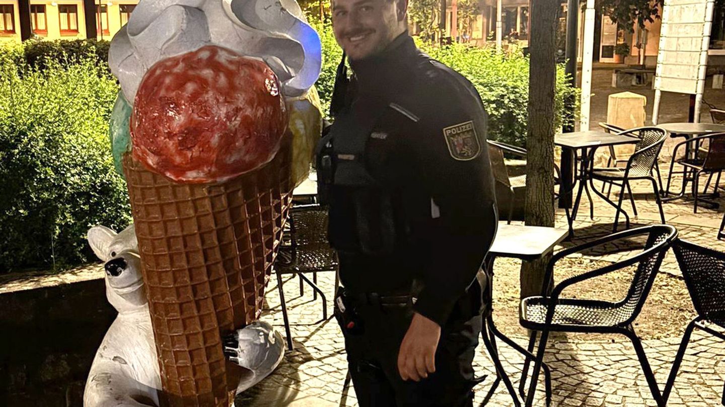 Hexen am Werk?: Rätselhafte Reise: Riesen-Eiswaffel zurück