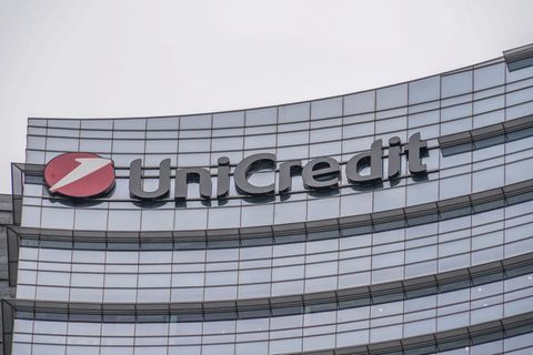 Die Unicredit überrascht mit einem Rekordgewinn. (Archivbild) Foto: Emanuele Roberto De Carli/IPA via ZUMA Press/dpa