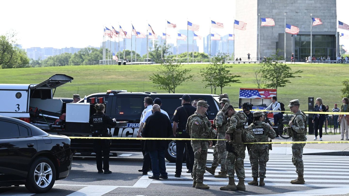Schießerei in Washington: Secret Service schießt Bewaffneten nahe des Weißen Hauses nieder