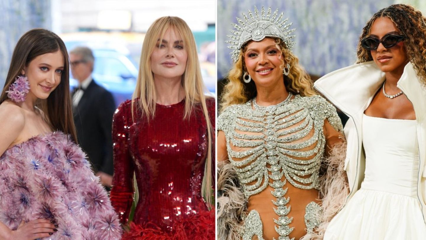 Nicole Kidman und Beyoncé: Met-Debüt für ihre Töchter