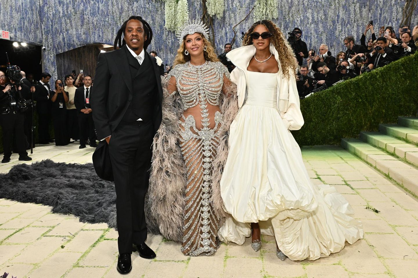 Met Gala Jay Z, Beyoncé und Blue Ivy