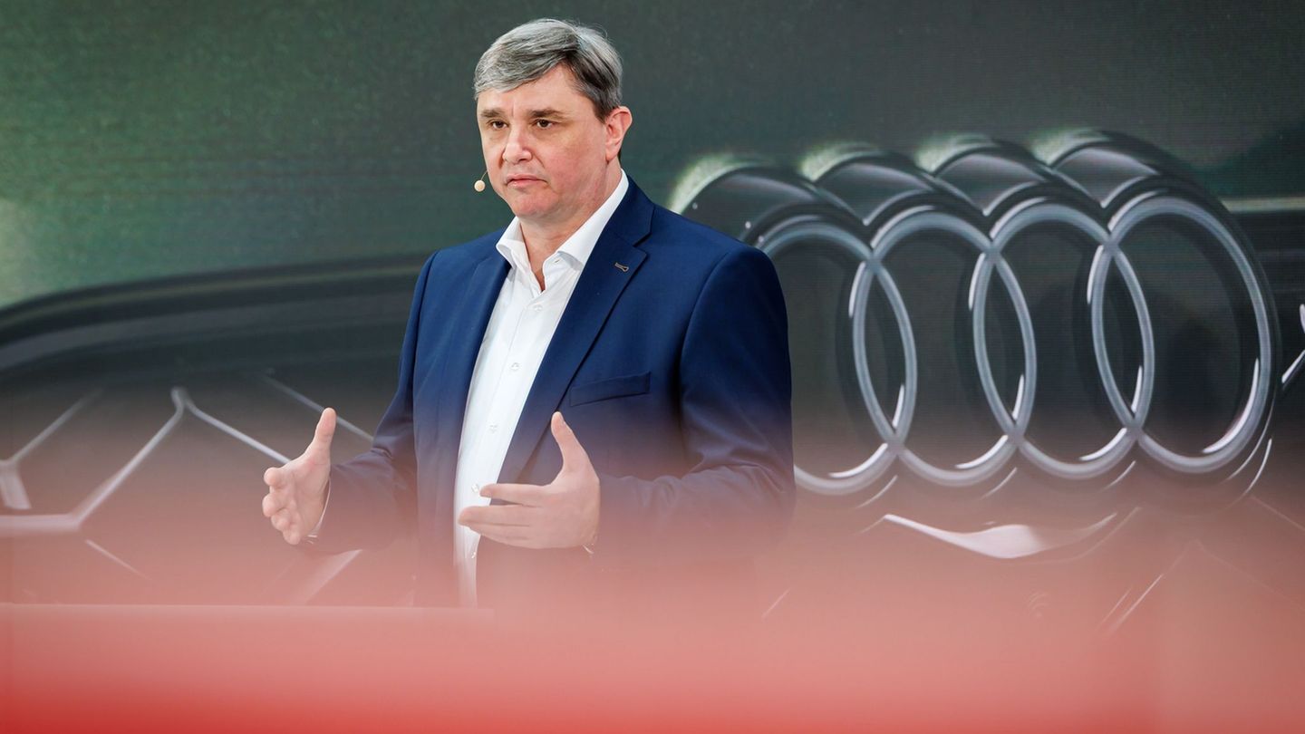 Audi-Finanzchef Rittersberger muss einen weiteren Gewinnrückgang vermelden. (Archivbild) Foto: Daniel Karmann/dpa