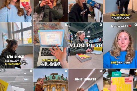 Screenshot Nadine Wagenaar, Influencerin