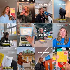 Screenshot Nadine Wagenaar, Influencerin