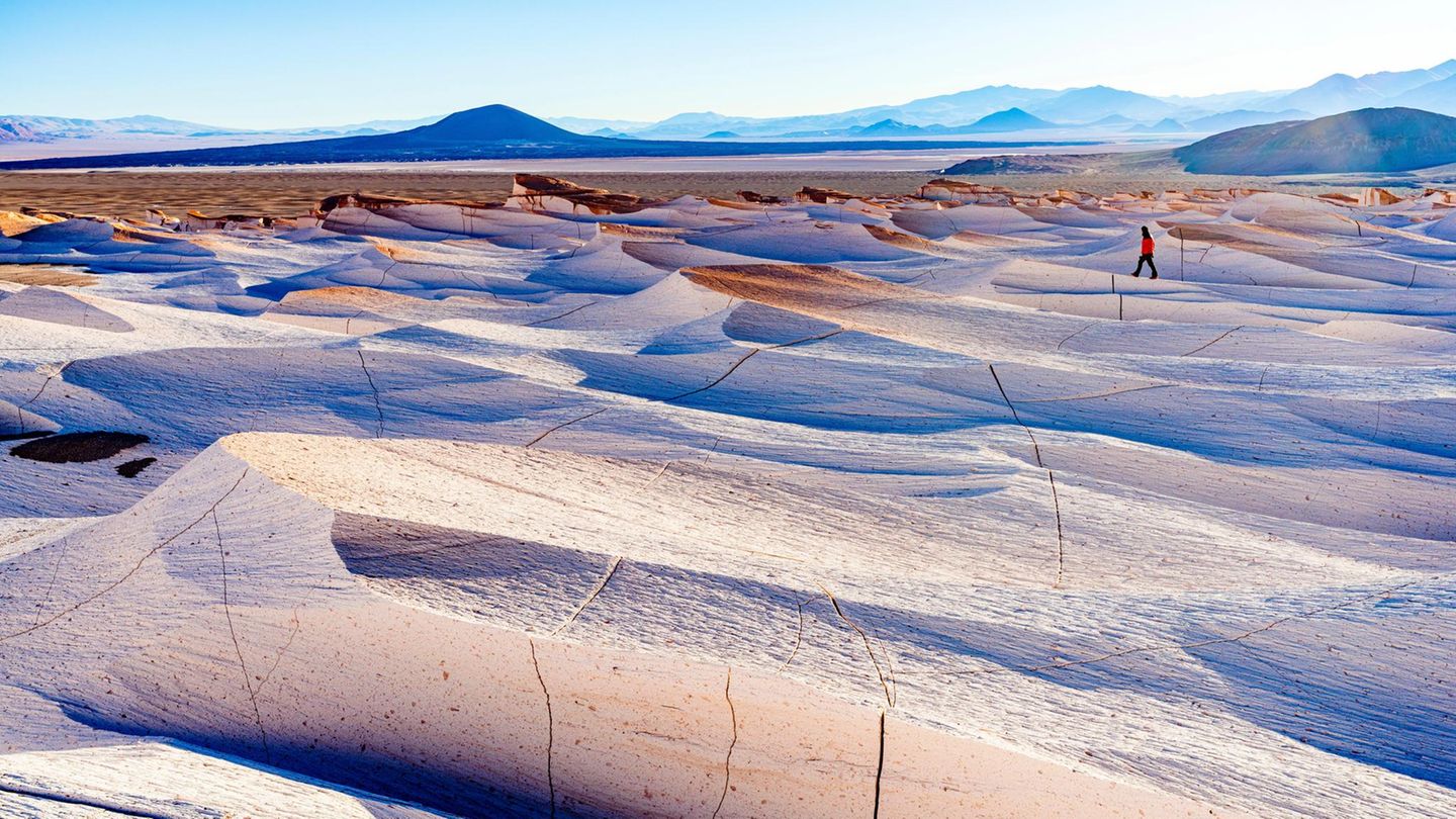 Der Campo de Piedra Pómez Argentinien