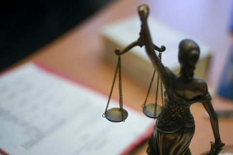 Darstellung der Justitia