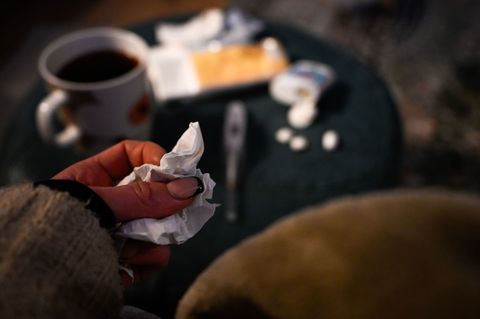 In Sachsen erkrankten in der aktuellen Saison 28.550 Menschen an Influenza. (Symbolbild) Foto: Emmi Korhonen/Lehtikuva/dpa