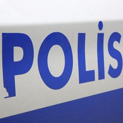 Ein Polizeiauto in der Türkei