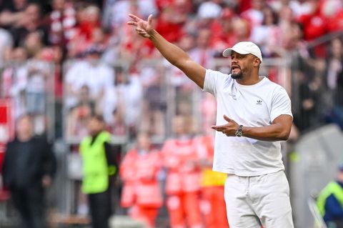 Vincent Kompany gibt die Richtung vor: "Wir wollen am Ende nur gewinnen." Foto: Harry Langer/dpa
