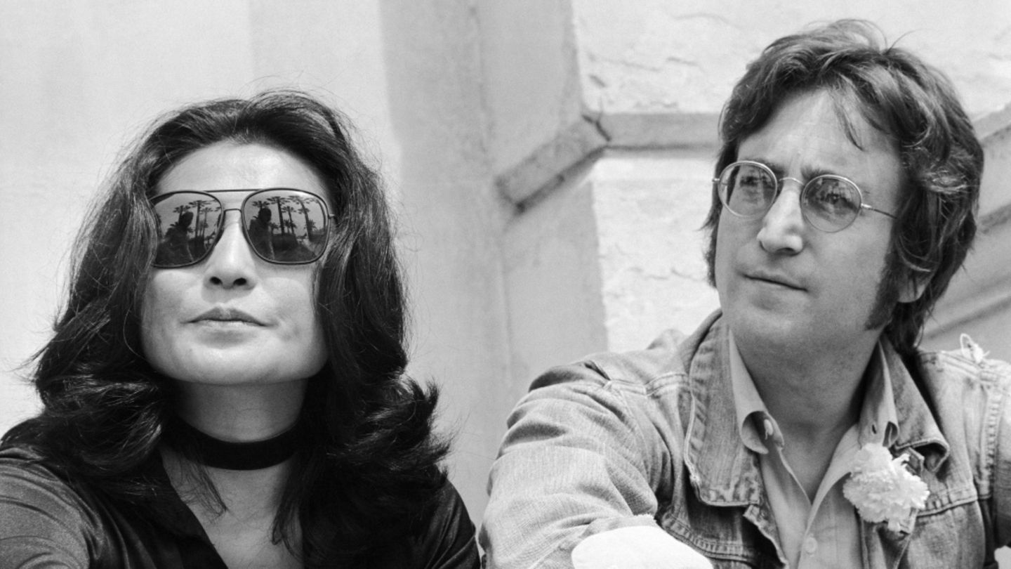 Yoko Ono und John Lennon