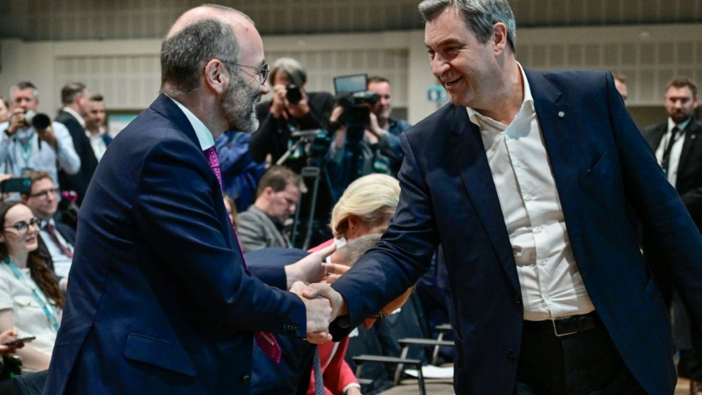 Weber (l.) und Söder