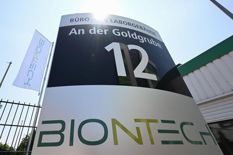 Biontech-Gebäude in Mainz
