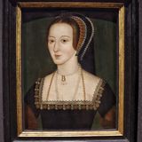 Posthumes Porträt von Anne Boleyn (16. Jahrhundert)