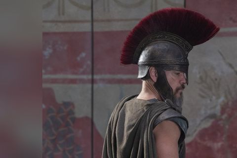 Matt Damon als Odysseus.