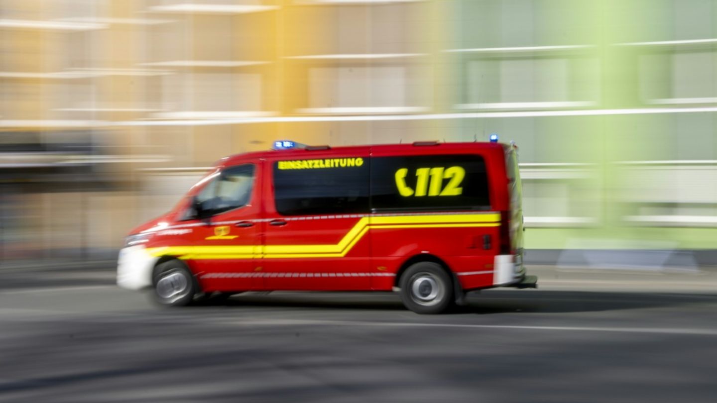 Rettungwagen bei Einsatz