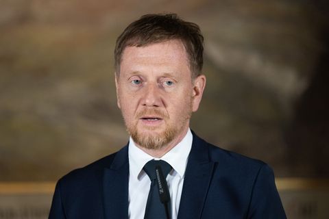 Ministerpräsident Michael Kretschmer (CDU) kritisiert die Pläne der Bundesregierung zur Krankenhausreform. Foto: Sebastian Kahne