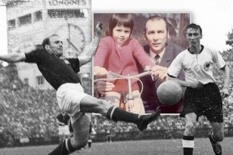 Collage zu Horst Eckel und seiner Tochter