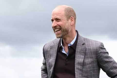 Prinz William auf einer Farm in North Yorkshire.