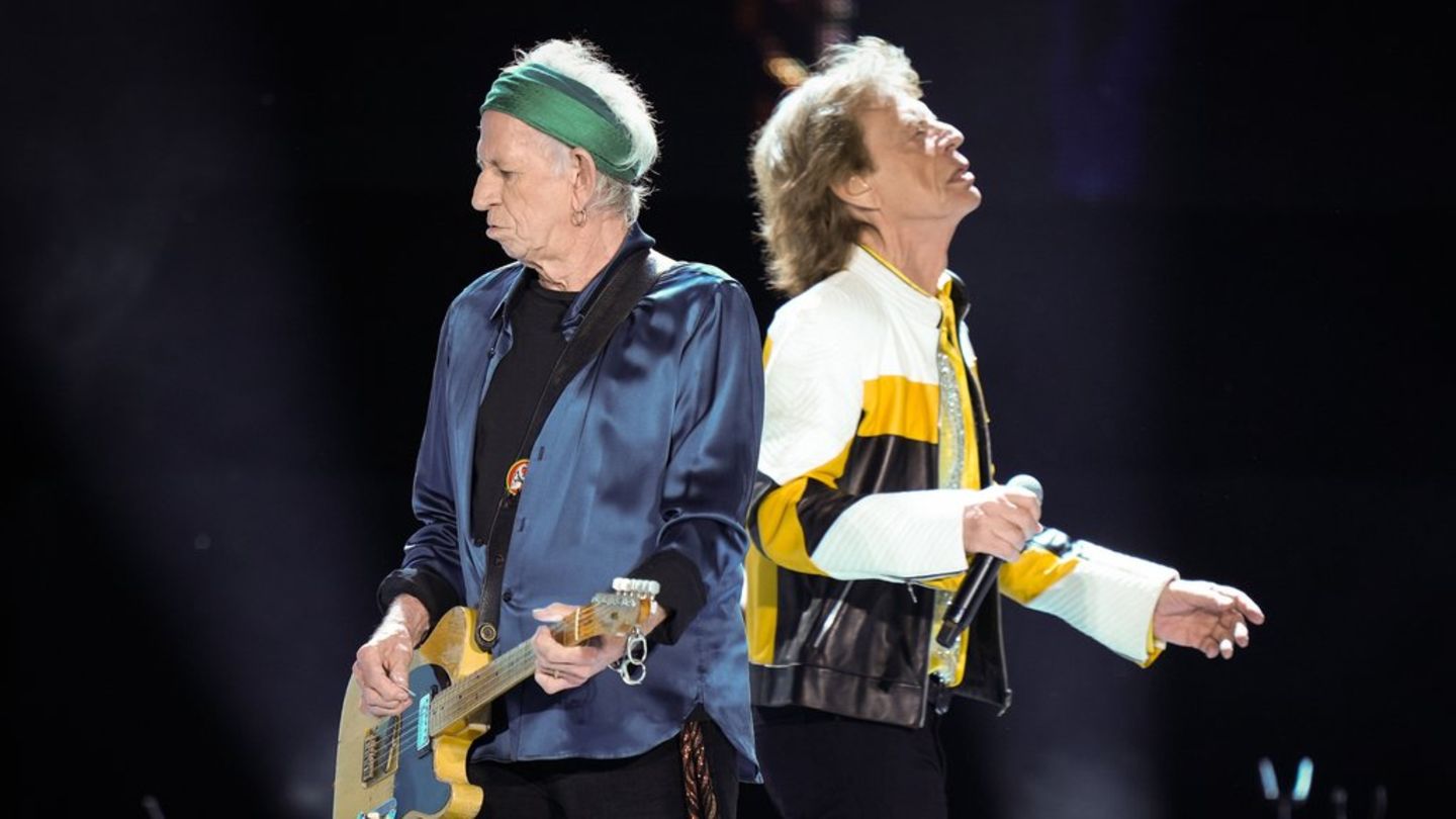 Keith Richards (l.) und Mick Jagger von den Rolling Stones.