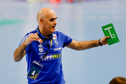 Trainer Juan Carlos Pastor und die TSV Hannover-Burgdorf hatten im Viertelfinal-Rückspiel Heimrecht. (Archivbild) Foto: Frank Mo