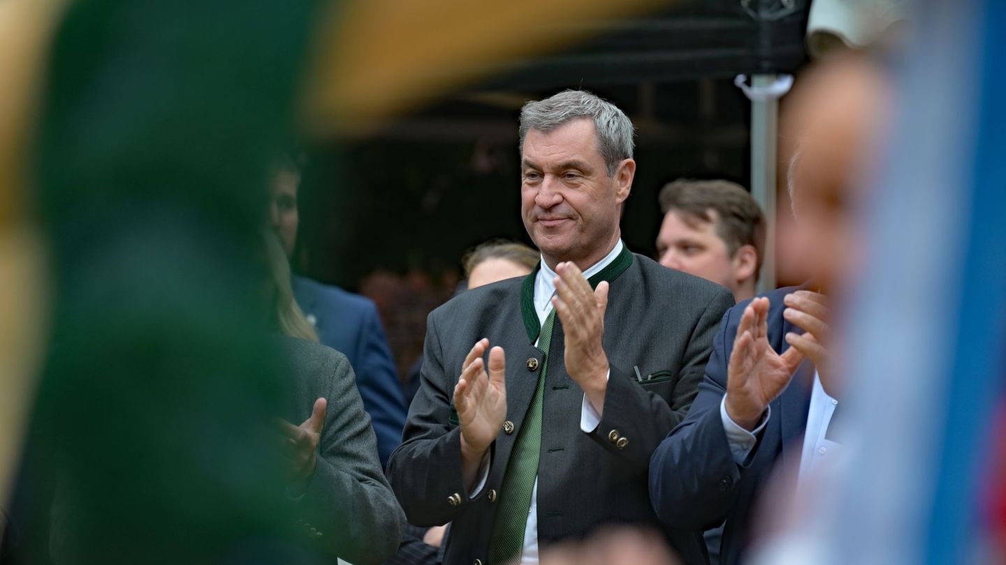 Audienz in Brüssel: Söder trifft belgischen König Philippe