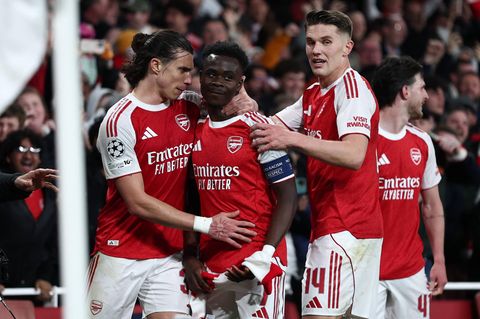 Bukayo Saka erzielte den Siegtreffer für die Londoner, jetzt geht es um den Champions-League-Titel