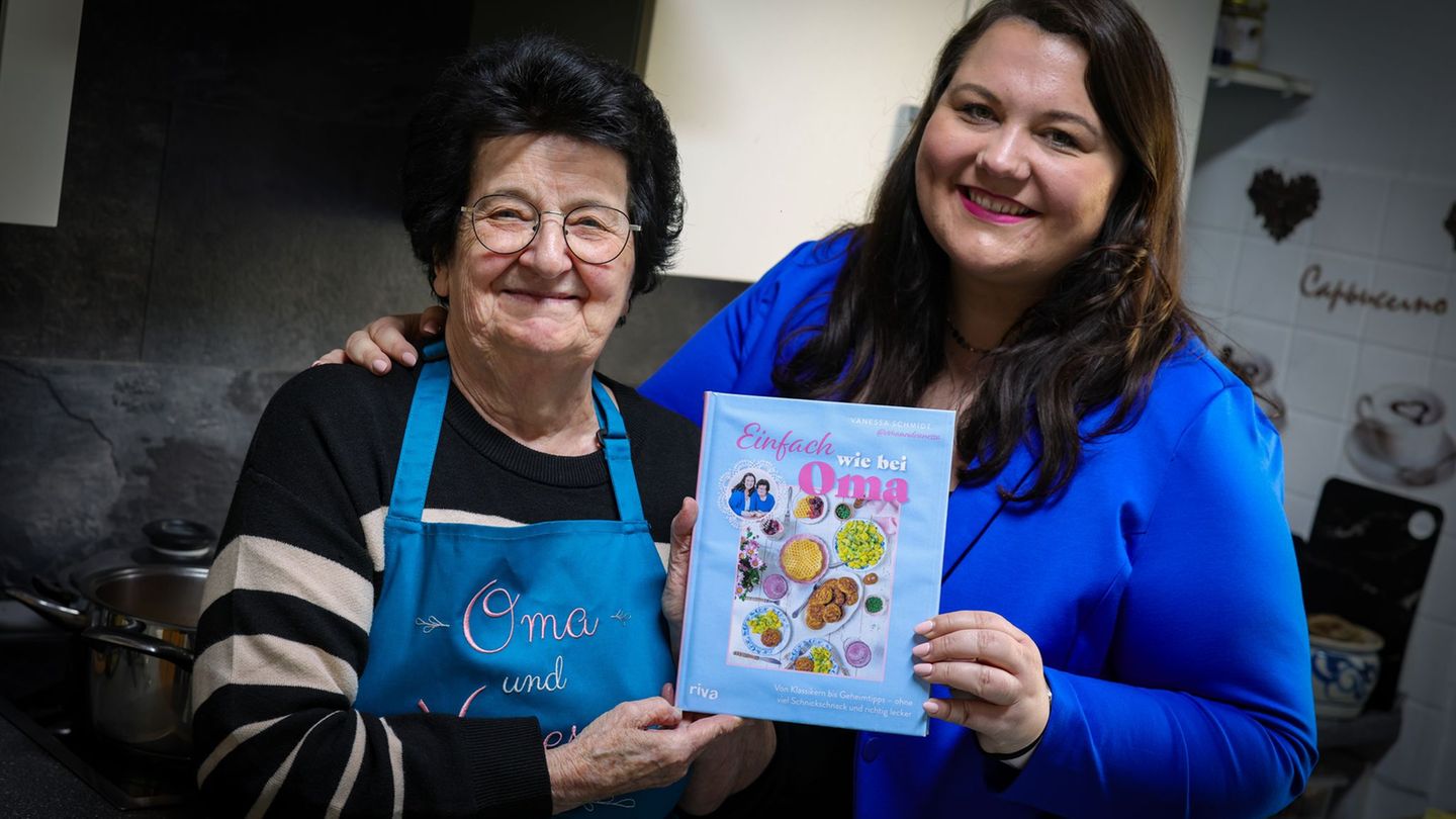 Von der Küche in die Sozialen Medien - und jetzt in ein Kochbuch: Die Rezepte von Vanessa und ihrer Oma Annemarie sind jetzt auc