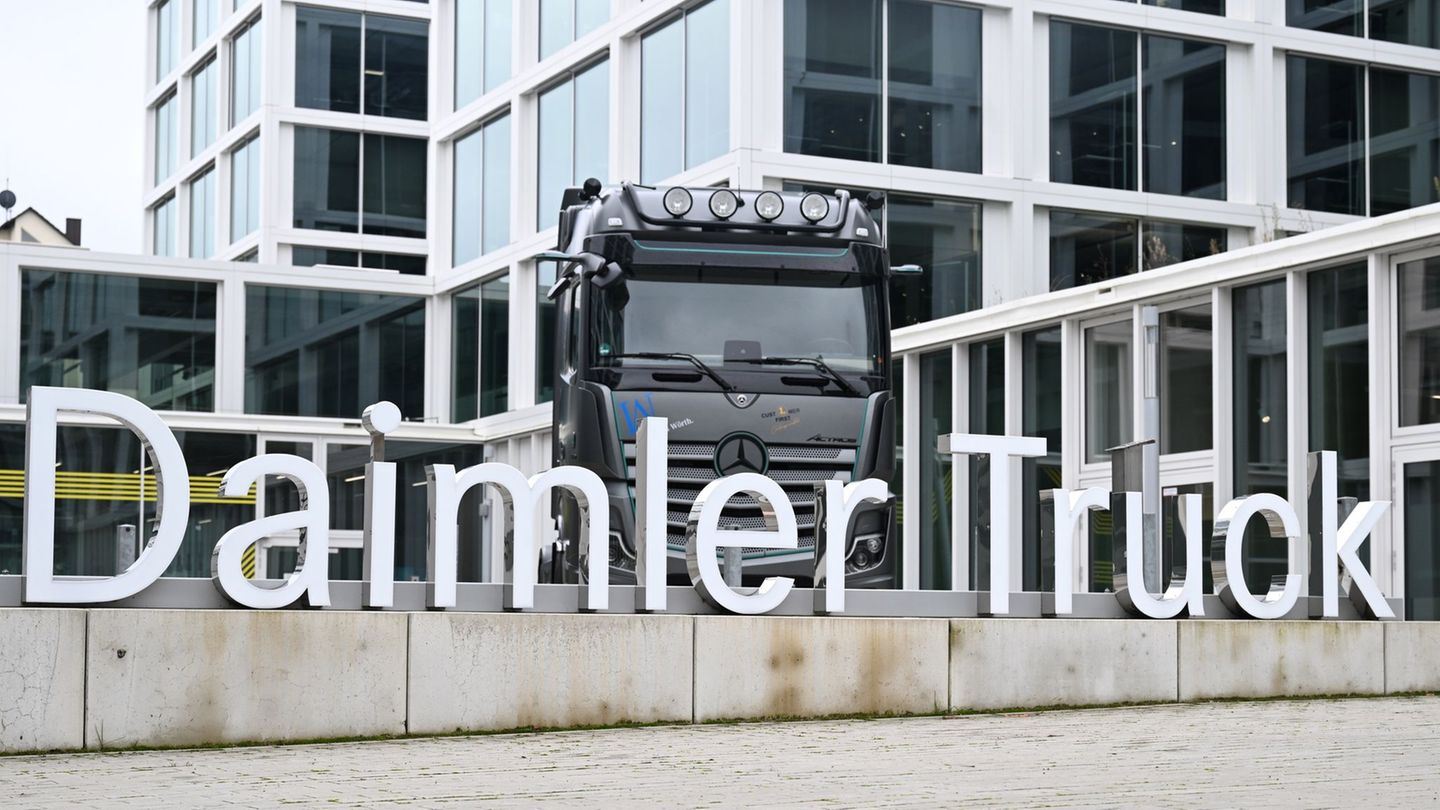 Nutzfahrzeughersteller: Gewinn von Daimler Truck um 80 Prozent eingebrochen