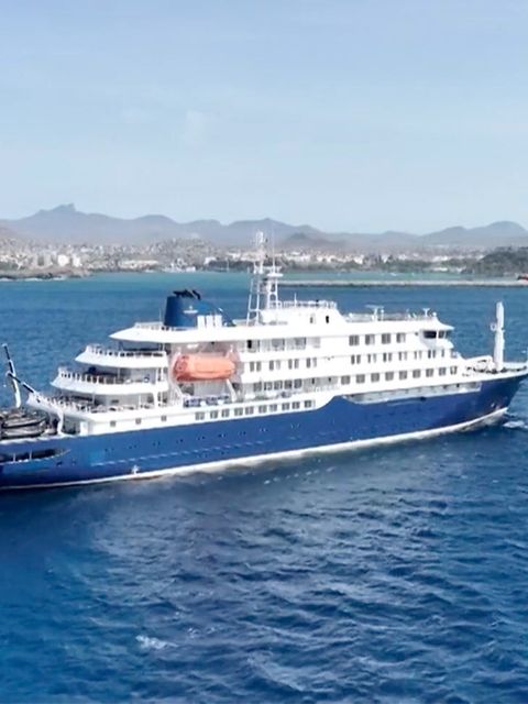 Ein Kreuzfahrtschiff
