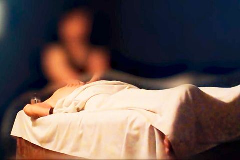 Massage im Massagesalon